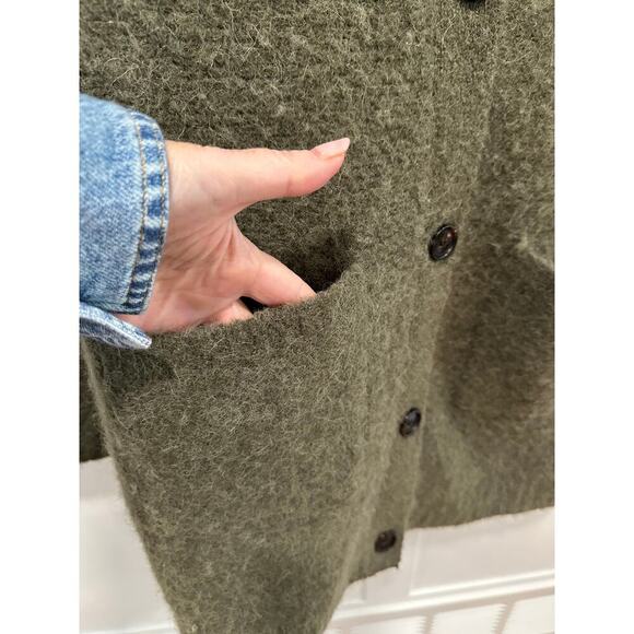 Rails Oslo Oversized Wool and Alpaca Blend Cardigan Size M - Picture 4 of 4